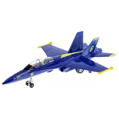 9" U.S. Navy F-18 Hornet Blue Angels Model