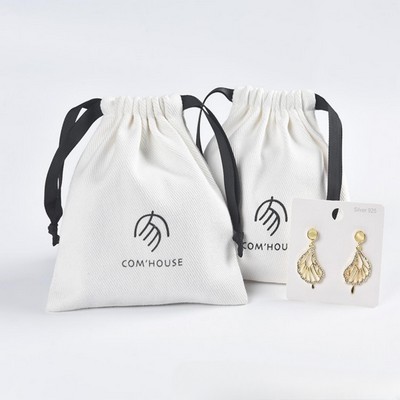 7*11'' Inch Drawstring Canvas Storage Bag
