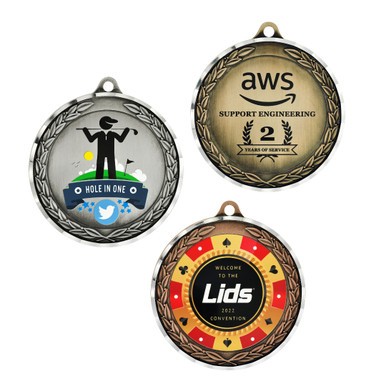 Custom Printed Medals
