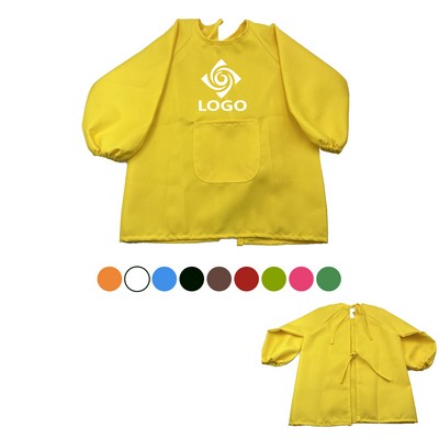 S/M/L Children Waterproof Polyester Apron