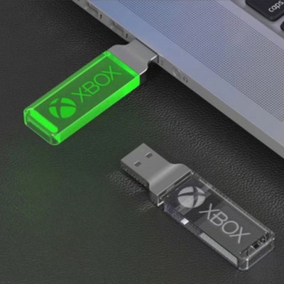 Light up Clear Acrylic USB Flash Drive