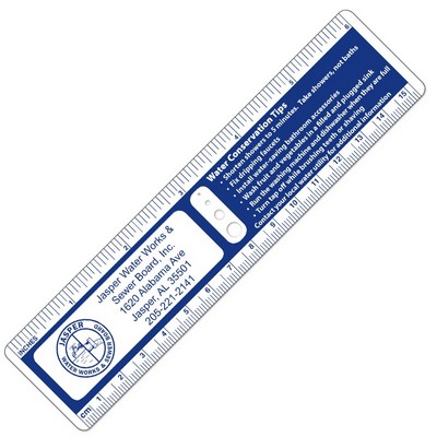 Drip Gauge with Die Cut Holes