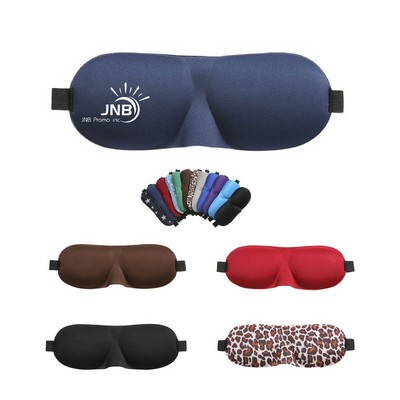3D High-density Blackout Polyester Eye Mask