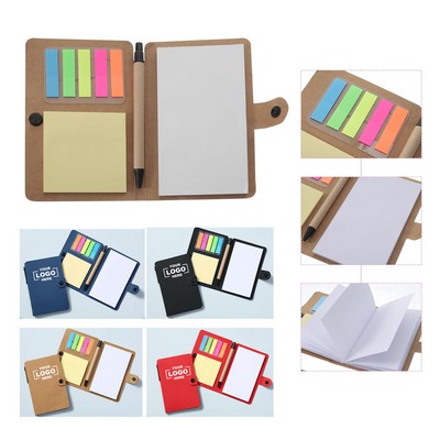 Kraft Paper Notebook Set w/Pen