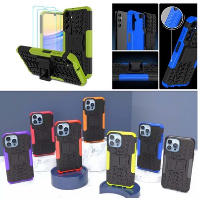iBank® Shockproof Case compatible with Galaxy A14/A15/A16/S25/S24/S23 + Screen Protector