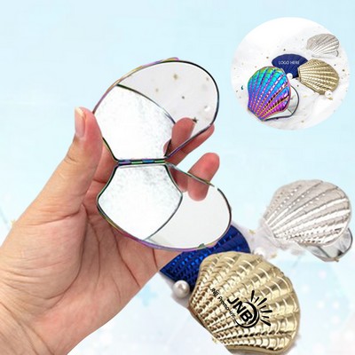 Cosmetic Mirror in Shell Design