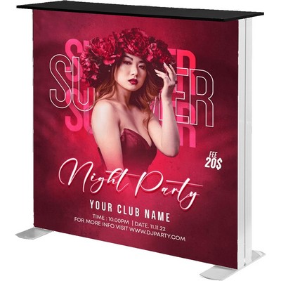 2.8'w x 3.3"h SEG Lighted Display Counter w/Frame