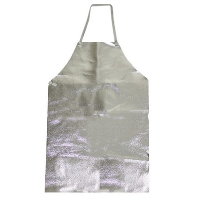 NSA® Aluminized Bib Apron (24" x 36")