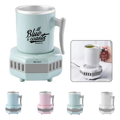 14oz 2in1 Desktop Cooler Coffee Cup