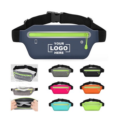 Waterproof Sport Adjustable Waist Strap Fanny Bag.