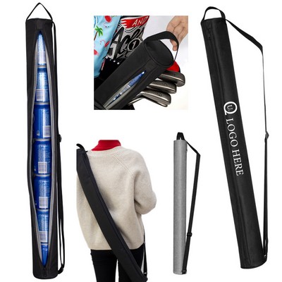 Golf Cylinder Beverage Insulation Cover Bag
