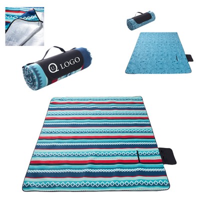 78.74 X 78.74 Inch Roll-Up Fleece Mat