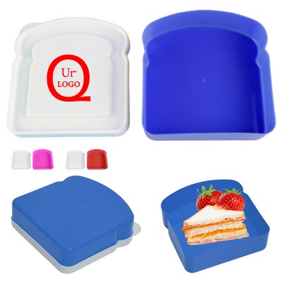 Plastic Sandwich Container W/Lid
