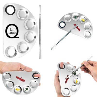 Stainless Steel Artist Mixing Palette