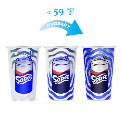 16 oz Aluminum Color Changing Cups