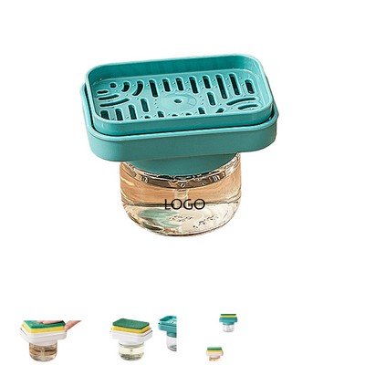 Glass Jar Cleaning Liquid Dispenser
