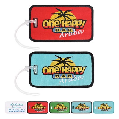 Embroidered Luggage Tag