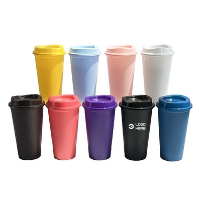 16Oz Pp Cup With Lid