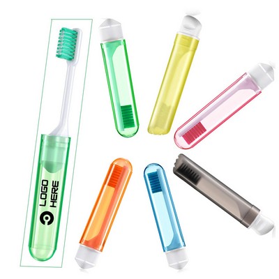 Portable Travel Colorful Toothbrush
