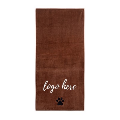 Custom Pet Bath Towels