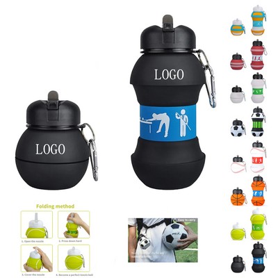 Spherical Folding Water Bottle