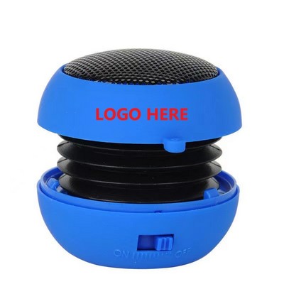 Collapsible Portable Hamburger Speaker for Mobile phone