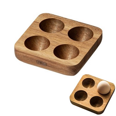 Solid wood Mini Egg Tray