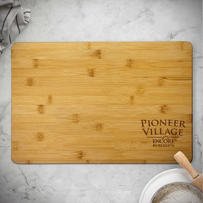 11x17 Bamboo Cutting Board