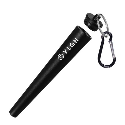 Aluminum Storage Tube With Carabiner