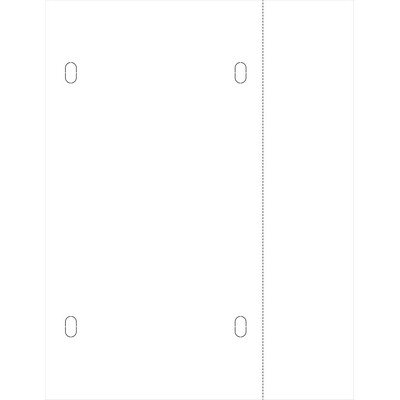 Tear Resistant Temporary Tags (1 Perforated Section)