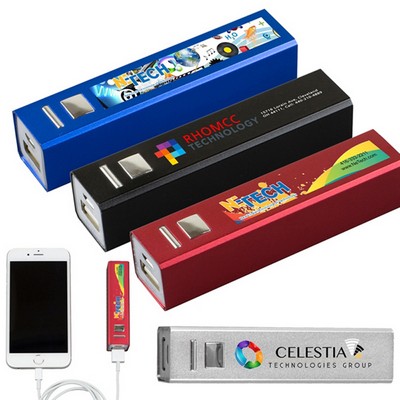 Free Shipping Rectangle Power Bank 2200mah