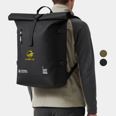 GOT BAG® ROLLTOP 2 Coral Gardeners Edition – Waterproof Recycled Backpack