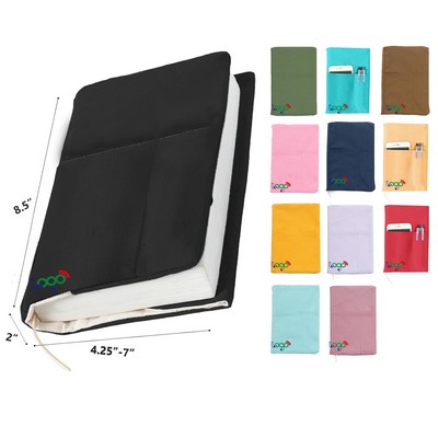 Canvas Book Covers Washable Book Protector