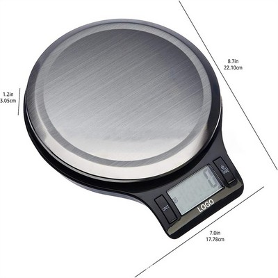 Digital Kitchen Scale with LCD Display