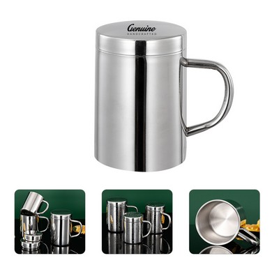 14oz Stainless Steel Coffee Mug with Lid
