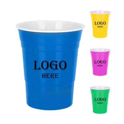 Double Layered Insulated Plastic Cup