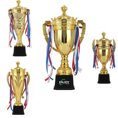 Golden Sports Crown Trophy