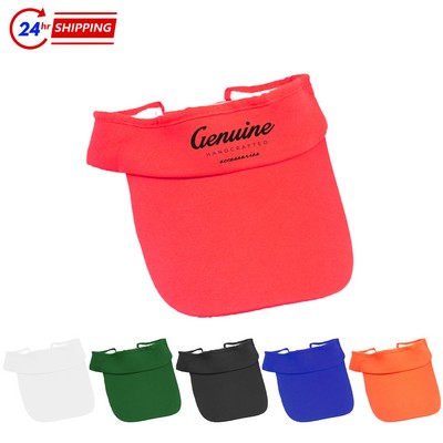 All-cotton Visor Cap