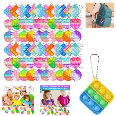 Bubble Fidget Sensory Toy W/ Chain