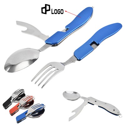 Foldable 3-In-1 Flatware
