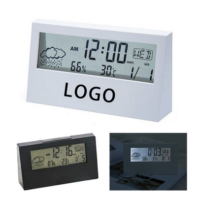 Mini Digital Alarm Clock W/ Night Light