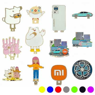Custom Lapel Pins—1" Die-Struck Iron Soft Enamel