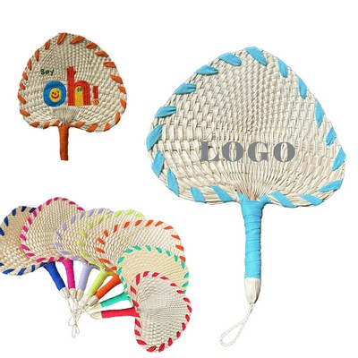 Handmade Leaf Fan