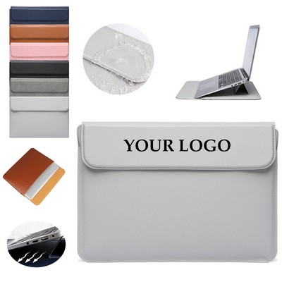 Laptop Sleeve With Stand for 13 14 Inch