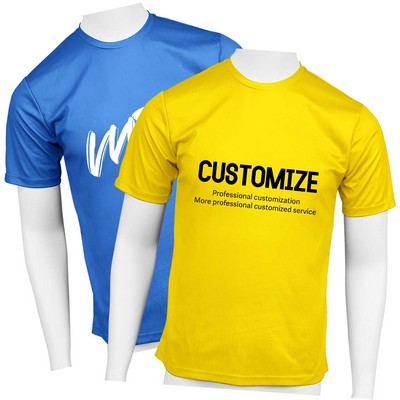 Quick-Dry Outdoor Solid Fishing Running Tops Shirt