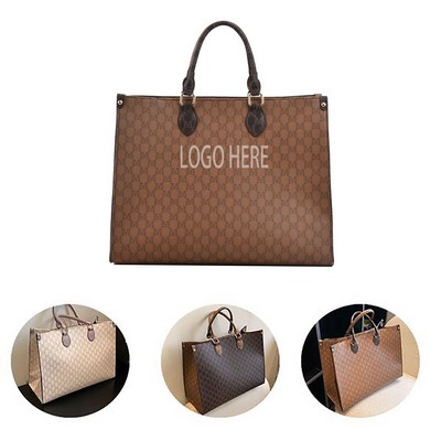 Female Large Capacity Retro Mature Handbag