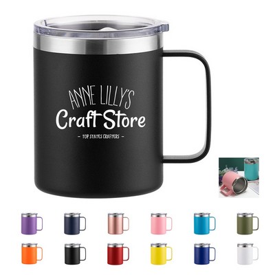 12 oz Stainless Steel Vacuum Insulated Mug