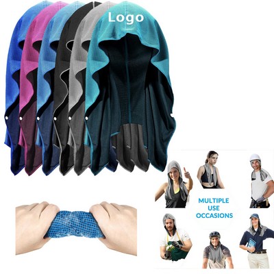 U-shaped Hoodie Cooling Towel-Sun Protection for Outdoors