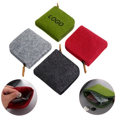 Felt Mini Coin Purse