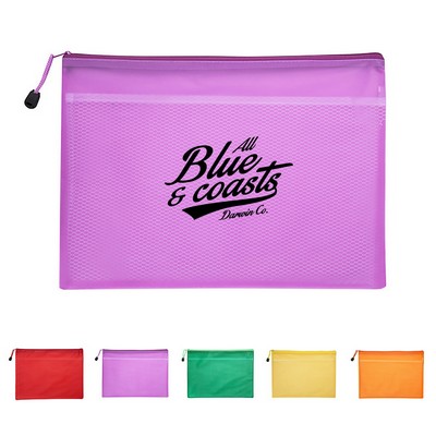 Zip File Bag Invoice Pouche